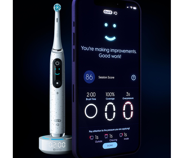 Oral-B Szczoteczka magnetyczna iO10 (biała) - 1131220 - zdjęcie 3